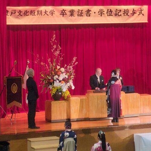 🔬臨床検査学科：卒業式